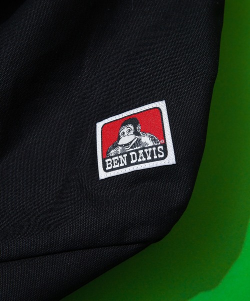 BEN DAVIS（ベンデイビス）の「【BEN DAVIS/ベンデイヴィス】【通学・マザーズバッグに】BIGショルダー A4・PC収納◎ 軽い背負い心地 厚手キャンバス ユニセックス（バックパック/リュック・メンズ・オフホワイト/ブラック/カーキ/キャメル・FREE）」の12枚目の写真