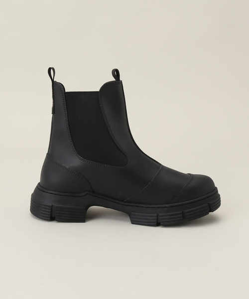 U by SPICK&SPAN(ユーバイスピックアンドスパン)の「【GANNI / ガニー】 Recycled Rubber City Boot(ブーツ・レディース・ブラック・38/37/36)」の9枚目の写真
