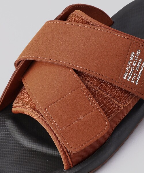 MoonStar（ムーンスター）の「MOONSTAR/ムーンスター 810s ALLPE MODI/オルパ モディ（サンダル・メンズ・ブラック/ホワイト/オレンジ・MEDIUM/LARGE/X-LARGE）」の9枚目の写真