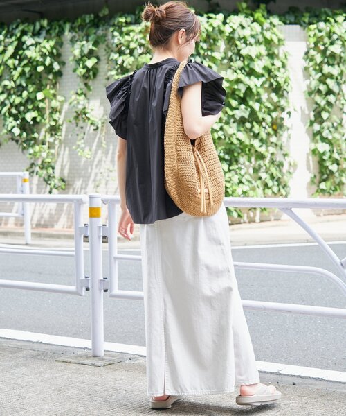 Spick & Span（スピックアンドスパン）の「フレアスリーブスキッパーブラウス（シャツ/ブラウス・レディース・ブラック/ホワイト/その他11・FREE）」の9枚目の写真