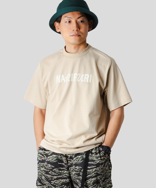 【セール】マルチテックメッシュプリントTシャツ（Tシャツ/カットソー）｜narifuri（ナリフリ）