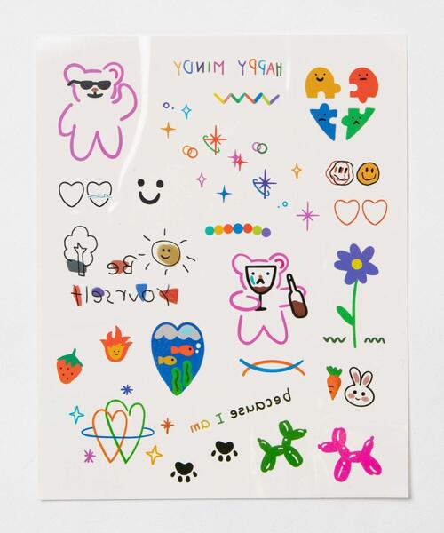 WEGO（ウィゴー）の「WEGO/セットタトゥーシール（コスチューム/パーティーグッズ・レディース・その他8/その他10/その他1/その他3/その他5/その他11/その他2/その他4/その他7/その他9/その他12/その他6・FREE）」の5枚目の写真