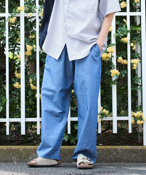 【別注】Lee / FLeeasy シアサッカー パンツ B:MING by BEAMS（ビーミング by ビームス）【別注】Lee