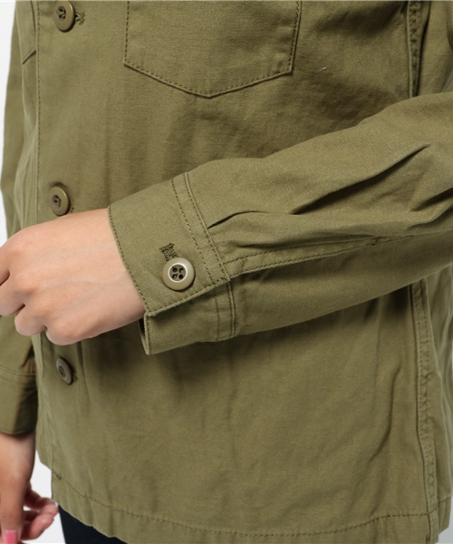 SEVENDAYS=SUNDAY（セブンデイズサンデイ）の「ワッペン付　ミリタリージャケット（テーラードジャケット・レディース・ネイビー/カーキ・MEDIUM/LARGE）」の11枚目の写真