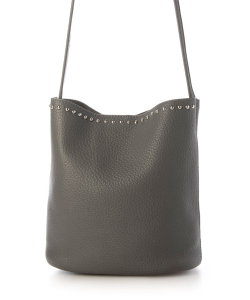 cache cache(カシュ カシュ)の「カシュカシュ cachecache / スタッズ付きショルダー(ショルダーバッグ・レディース・ホワイト/ベージュ系その他/グレー/ブラック・FREE)」の15枚目の写真