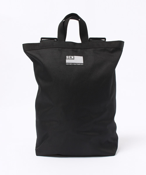 BEN DAVIS（ベンデイビス）の「【通販限定販売】ＢＥＮＤＡＶＩＳバックパックトート（ショルダーバッグ・メンズ・ネイビー/ブルー系その他/ブラック/レッド・FREE）」の2枚目の写真