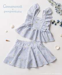 panpantutu（パンパンチュチュ）の「UVcutフリルセットアップ水着(ビキニ/長袖)【マイメロディ/サンリオキャラクターズ/シナモロール/クロミ】（水着）」