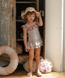 panpantutu（パンパンチュチュ）の「UVcutフリルセットアップ水着(ビキニ/長袖)【マイメロディ/サンリオキャラクターズ/シナモロール/クロミ】（水着）」