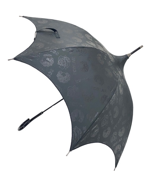 ScoLar（スカラー）の「642701：パゴタ型ハイレグ スカラーちゃん総柄 遮光アンブレラ（長傘・レディース・ブラック・FREE）」の8枚目の写真