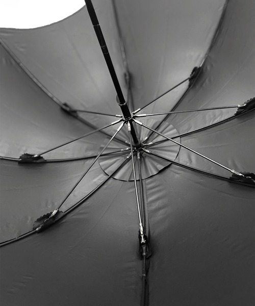 ScoLar（スカラー）の「642701：パゴタ型ハイレグ スカラーちゃん総柄 遮光アンブレラ（長傘・レディース・ブラック・FREE）」の11枚目の写真