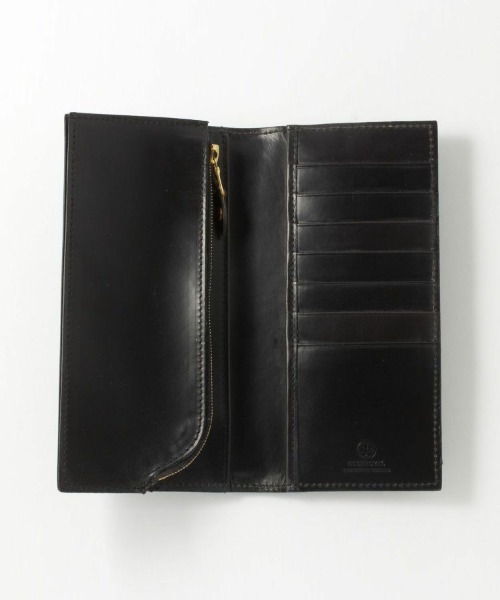 【GLENROYAL/グレンロイヤル】LONG WALLET WITH CURVED ZIP/ブライドルレザー 二つ折り長財布（財布）｜GLENROYAL（グレンロイヤル）
