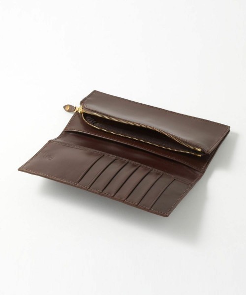 【GLENROYAL/グレンロイヤル】LONG WALLET WITH CURVED ZIP/ブライドルレザー 二つ折り長財布（財布）｜GLENROYAL（グレンロイヤル）