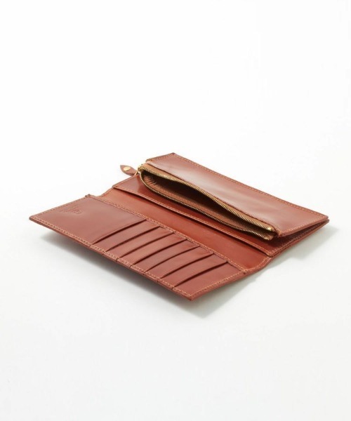 【GLENROYAL/グレンロイヤル】LONG WALLET WITH CURVED ZIP/ブライドルレザー 二つ折り長財布（財布）｜GLENROYAL（グレンロイヤル）