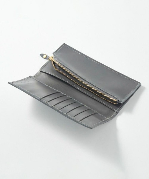 【GLENROYAL/グレンロイヤル】LONG WALLET WITH CURVED ZIP/ブライドルレザー 二つ折り長財布（財布）｜GLENROYAL（グレンロイヤル）