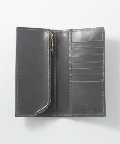 【GLENROYAL/グレンロイヤル】LONG WALLET WITH CURVED ZIP/ブライドルレザー 二つ折り長財布（財布）｜GLENROYAL（グレンロイヤル）