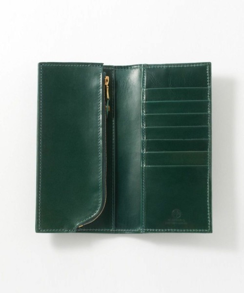 【GLENROYAL/グレンロイヤル】LONG WALLET WITH CURVED ZIP/ブライドルレザー 二つ折り長財布（財布）｜GLENROYAL（グレンロイヤル）
