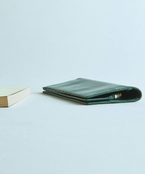 【GLENROYAL/グレンロイヤル】LONG WALLET WITH CURVED ZIP/ブライドルレザー 二つ折り長財布（財布）｜GLENROYAL（グレンロイヤル）