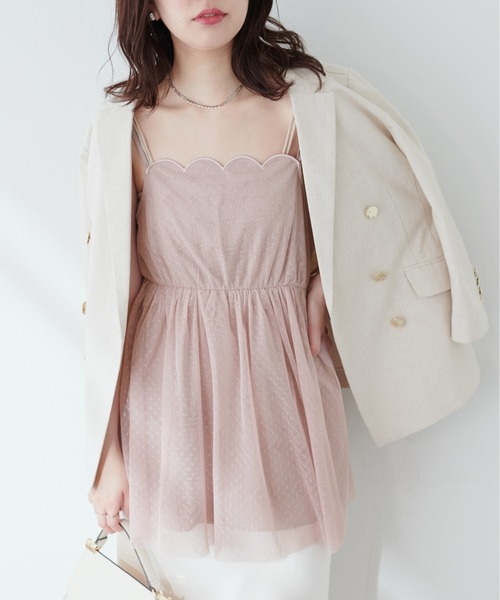 natural couture（ナチュラルクチュール）の「osonoスカラップチュール 