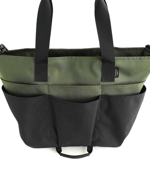 STANDARD SUPPLY(スタンダードサプライ)の「スタンダードサプライ / ECO STEP エコステップ / 2WAY UTILITY TOTE 2ウェイユーティリティートート(トートバッグ・レディース・ブラック/オリーブ系/ブラウン系・FREE)」の12枚目の写真
