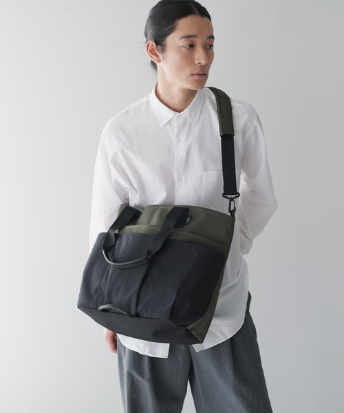 STANDARD SUPPLY(スタンダードサプライ)の「スタンダードサプライ / ECO STEP エコステップ / 2WAY UTILITY TOTE 2ウェイユーティリティートート(トートバッグ・レディース・ブラック/オリーブ系/ブラウン系・FREE)」の5枚目の写真