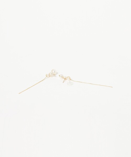 Demi-Luxe BEAMS(デミルクス ビームス)の「jour couture / onto.02 ピアス(ピアス(両耳用)・レディース・ゴールド・ONE SIZE)」の4枚目の写真