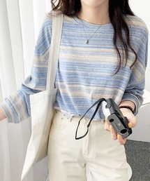 マルチボーダーTシャツ