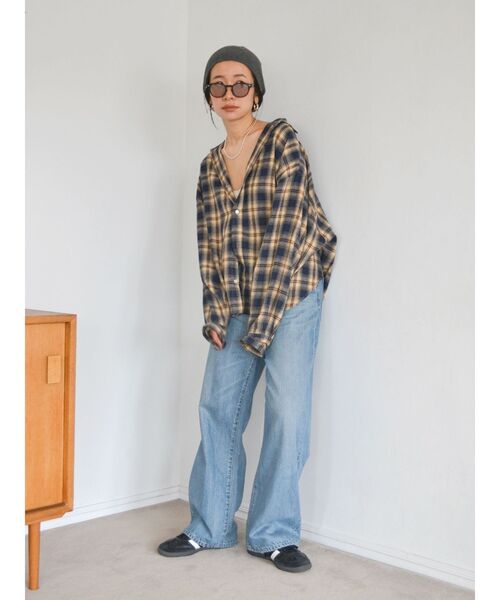 Ungrid（アングリッド）の「ウェリントンカラーレンズサングラス（サングラス・レディース・グレー/ブラウン・FREE）」の8枚目の写真