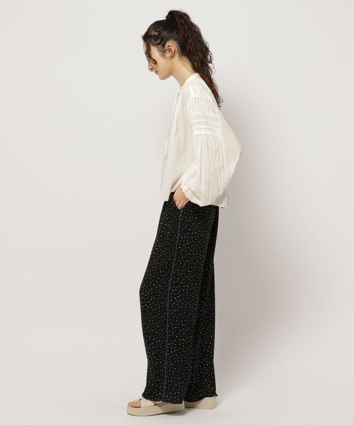 niko and...(ニコアンド)の「プレミアムローンワイドブラウス(シャツ/ブラウス・レディース・レッド/ピンク/クリーム/グレー・FREE)」の12枚目の写真