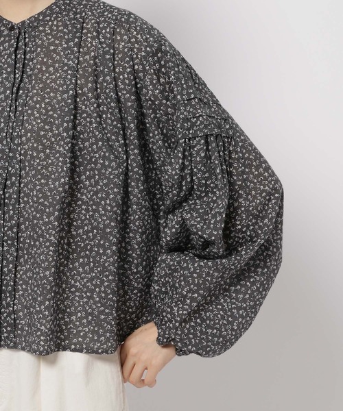 niko and...(ニコアンド)の「プレミアムローンワイドブラウス(シャツ/ブラウス・レディース・レッド/ピンク/クリーム/グレー・FREE)」の18枚目の写真