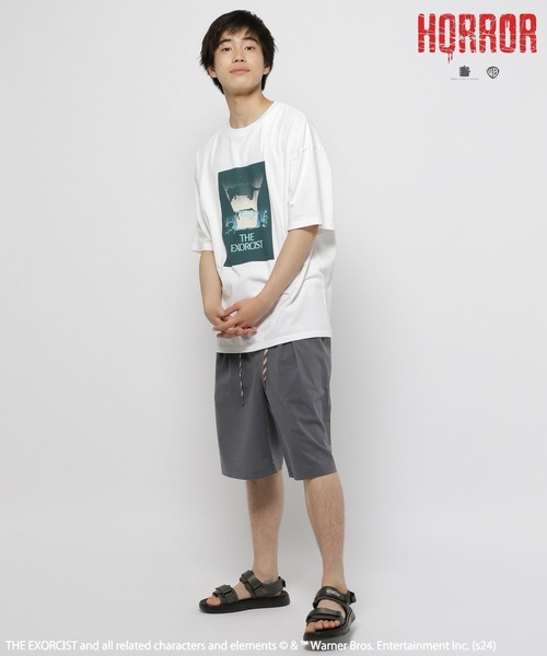 niko and...（ニコアンド）の「【EXORCIST(エクソシスト)】コラボアソートプリントT（Tシャツ/カットソー・メンズ・ネイビー/ホワイト/オフホワイト/ブラック・LARGE/MEDIUM）」の10枚目の写真