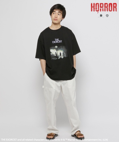 niko and...（ニコアンド）の「【EXORCIST(エクソシスト)】コラボアソートプリントT（Tシャツ/カットソー・メンズ・ネイビー/ホワイト/オフホワイト/ブラック・LARGE/MEDIUM）」の12枚目の写真