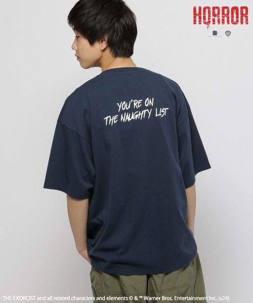 niko and...（ニコアンド）の「【EXORCIST(エクソシスト)】コラボアソートプリントT（Tシャツ/カットソー・メンズ・ネイビー/ホワイト/オフホワイト/ブラック・LARGE/MEDIUM）」の18枚目の写真