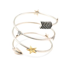 CODY SANDERSON(コディサンダーソン) Shooting Stars Spiral Bracelet w/18K Star