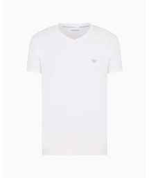 EMPORIO ARMANI | 【エンポリオ アルマーニ】ラウンジウェア タイトフィットVネックTシャツ ソフトモダール(Tシャツ/カットソー)