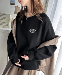 Java（ジャバ）の「《JaVaジャバコラボ》一枚でサマになる。 ワンポイント 胸元 刺繍 裏起毛 ラグラン スウェット（スウェット）」