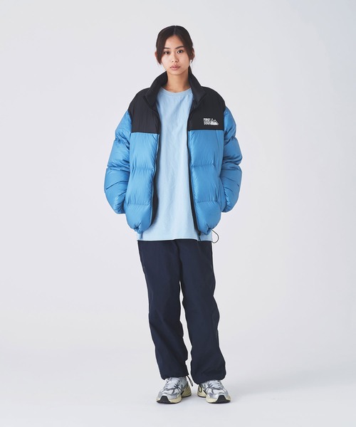 FIRST DOWN（ファーストダウン）の「ロゴ コットンジャージー ロングスリーブ Tシャツ（Tシャツ/カットソー・メンズ・ブラック/杢グレー/ホワイト/サックスブルー・M/L/XL）」の16枚目の写真