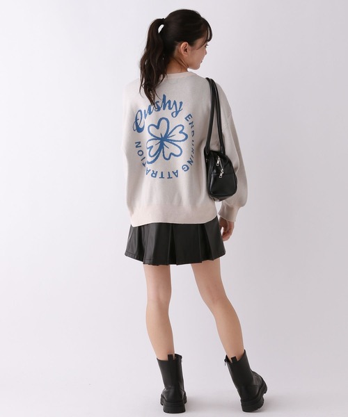 repipi armario（レピピ アルマリオ）の「フェイクレザープリーツスカート（スカート・キッズ・ブラック/グレー系その他・SMALL/MEDIUM/LARGE）」の21枚目の写真