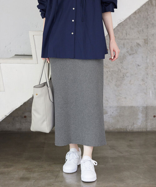 【セール】コットンリブスカート(スカート)|SLOBE IENA(スローブイエナ) 【セール】コットンリブスカート(スカート)|SLOBE IENA(スローブイエナ)