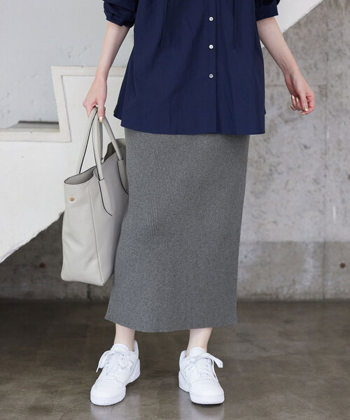 【セール】コットンリブスカート(スカート)|SLOBE IENA(スローブイエナ) 【セール】コットンリブスカート(スカート)|SLOBE IENA(スローブイエナ)