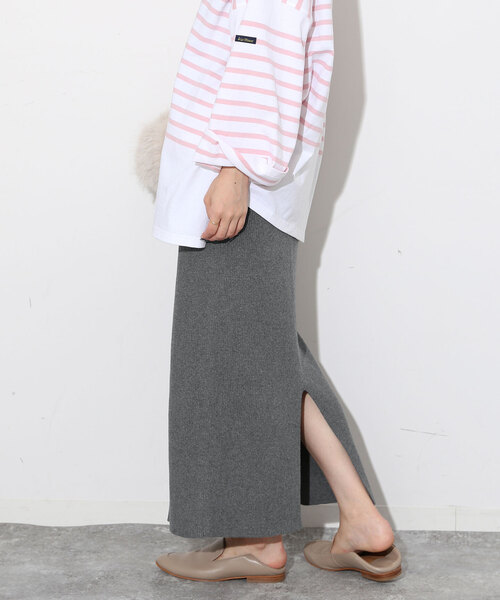 【セール】コットンリブスカート(スカート)|SLOBE IENA(スローブイエナ) 【セール】コットンリブスカート(スカート)|SLOBE IENA(スローブイエナ)