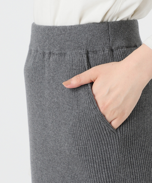 【セール】コットンリブスカート(スカート)|SLOBE IENA(スローブイエナ) 【セール】コットンリブスカート(スカート)|SLOBE IENA(スローブイエナ)