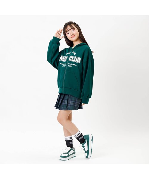 algy(アルジー)の「ローカットコートスニーカー(スニーカー・キッズ・グリーン/サックスブルー/オフホワイト/シルバー/インディゴブルー/ピンク・21/23/24/22/20)」の8枚目の写真