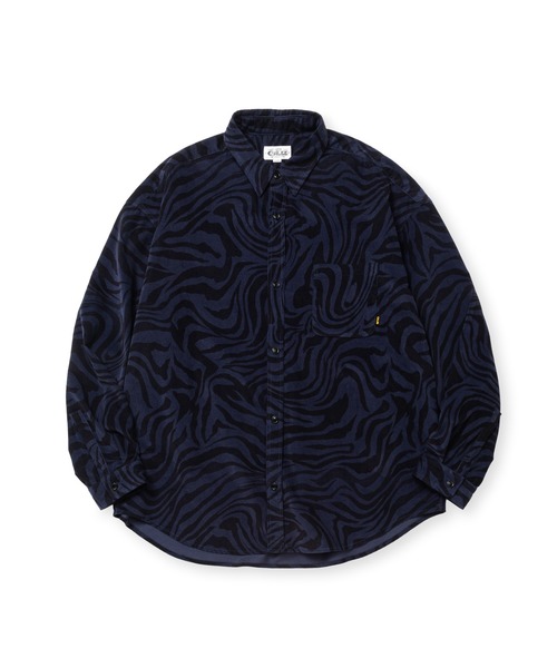 ZEBRA PATTERN CORDUROY OVER SH（シャツ/ブラウス）｜CALEE（キャリー