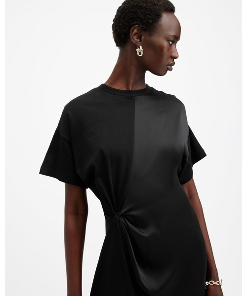 LANA LACE TRIM MINI T-SHIRT DRESS | LANA レース トリム ミニ