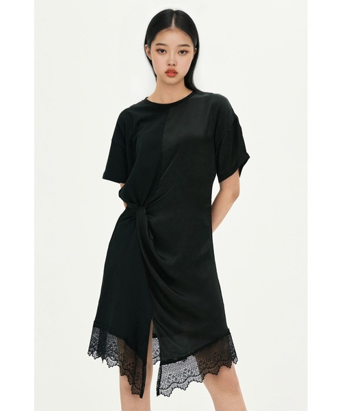 ALLSAINTS（オールセインツ）の「LANA LACE TRIM MINI T-SHIRT