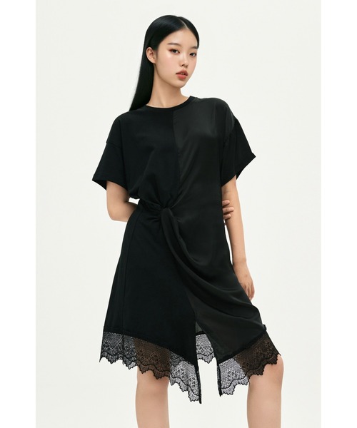 ALLSAINTS（オールセインツ）の「LANA LACE TRIM MINI T-SHIRT