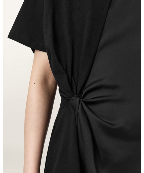 ALLSAINTS(オールセインツ)の「LANA LACE TRIM MINI T-SHIRT DRESS | LANA レース トリム ミニ Tシャツ ドレス・ワンピース(ワンピース・レディース・ブラック・6/8/10/4)」の11枚目の写真