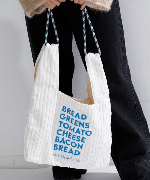 beej Corduroy bag-Sandwich（ショルダーバッグ）｜AMERICAN RAG CIE（アメリカンラグシー）