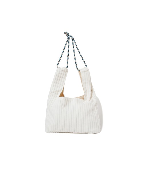 AMERICAN RAG CIE（アメリカンラグシー）の「beej Corduroy bag-Sandwich（ショルダーバッグ・レディース・ブラウン/ライトグレー・FREE）」の13枚目の写真