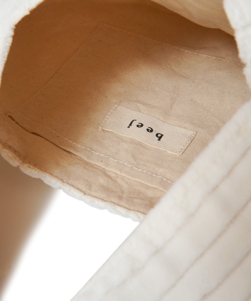 AMERICAN RAG CIE（アメリカンラグシー）の「beej Corduroy bag-Sandwich（ショルダーバッグ・レディース・ブラウン/ライトグレー・FREE）」の15枚目の写真